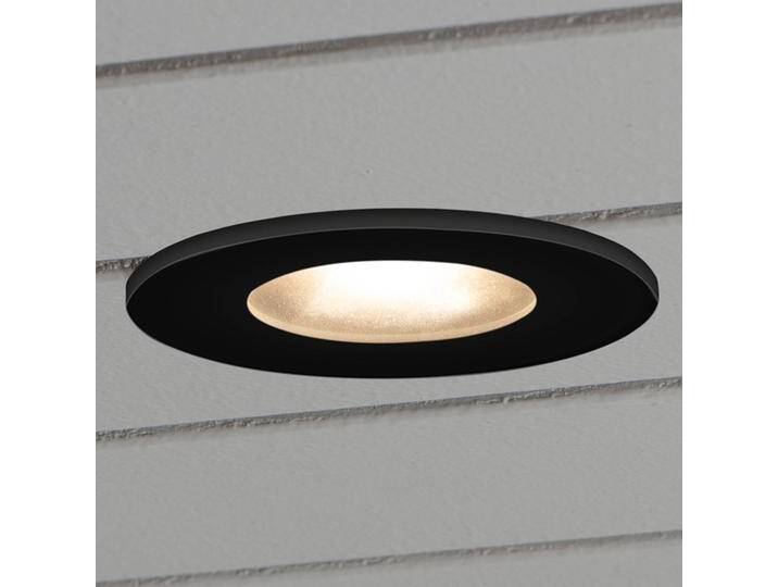 Konstsmide LED-Einbauleuchte 7875, Decke Außenbereich schwarz - Modern - Glas von konstsmide