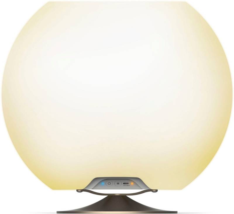 kooduu LED Tischleuchte Sphere, Bluetooth-Lautsprecher, LED fest integriert, Warmweiß, Sekt-/Getränkekühler, Bluetooth Lautsprecher, koppelbar, TWS-Stereo von kooduu