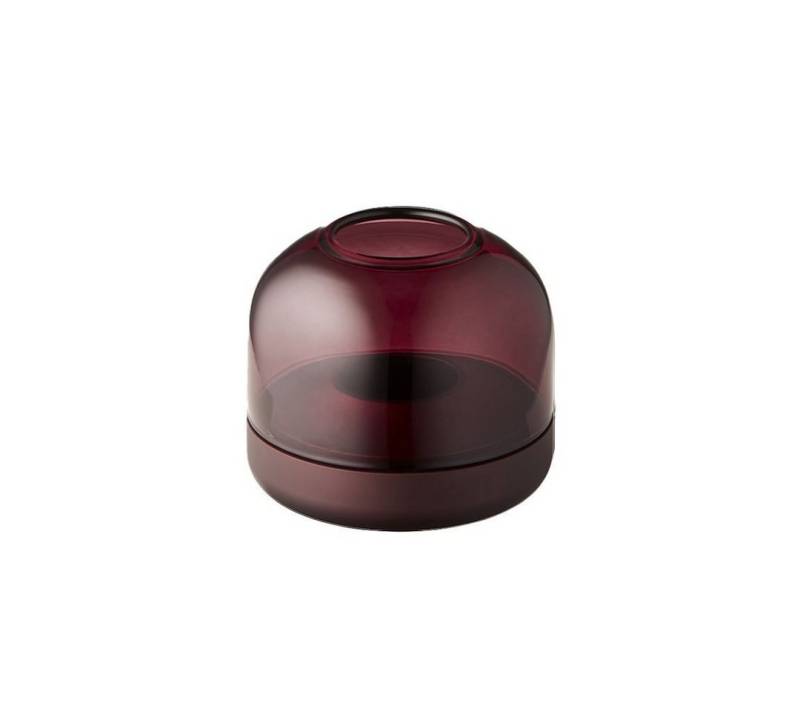 kooduu LED Windlicht kooduu glow 08 hochwertiges aluminium designer Windlicht mit rauchglas von kooduu