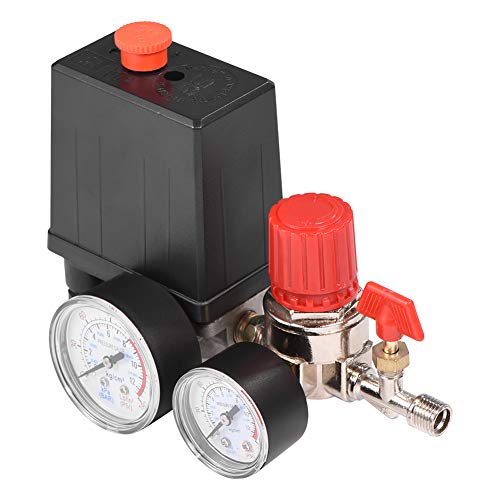 Luftkompressor-Druckschalter, Druckschalter-Steuerventilregler mit Manometern f¨¹r schnellen Druckabbau von koulate