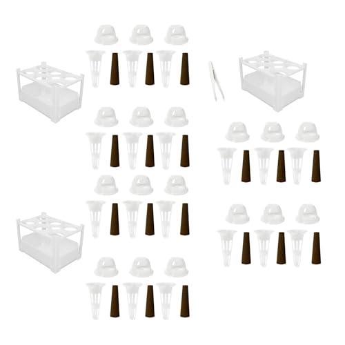 kowaku 3 Stück Hydroponics Grower Kit Hydrokultur Anzuchtsystem Pflanzenbox Gemüse Anzuchtbehälter PP Material für Garten Balkon Unterricht Büro, 3 Satz kowaku 3 Stück Hydroponics Grower Kit Hydrokultur Anzuchtsystem Pflanzenbox Gemüse Anzuchtbehälter PP Material für Garten Balkon Unterricht Büro, 3 Satz von kowaku