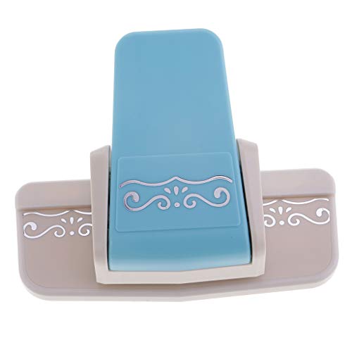 kowaku Fancy Border Punch Design Geprägte Punch Scrapbook DIY Handgemachte Karte - Blau von kowaku