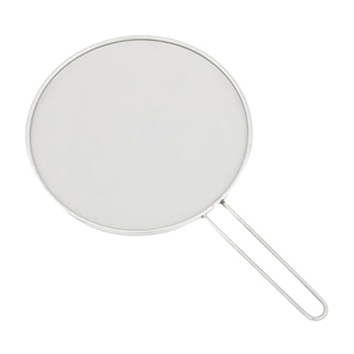 kowaku Feinmaschiger Spritzschutz aus Edelstahl mit Griff, leicht zu reinigen für die Küche, 29CM von kowaku