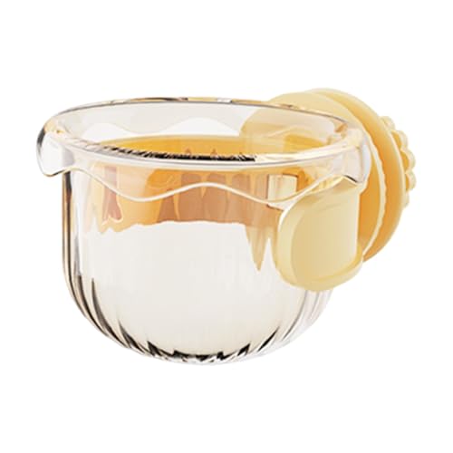 kowaku Futternapf für Vögel Als Hängende Futterschale Und Wassernapf Aus Robustem PP EIN Praktischer Futterspender mit Klemme für Wellensittiche Und Papageie, Gelb kowaku Futternapf für Vögel Als Hängende Futterschale Und Wassernapf Aus Robustem PP EIN Praktischer Futterspender mit Klemme für Wellensittiche Und Papageie, Gelb von kowaku