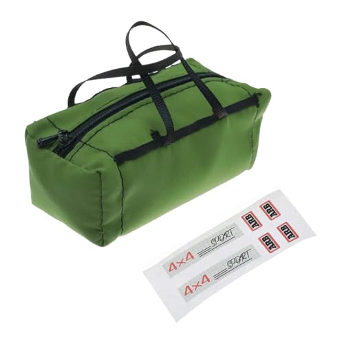 kowaku RC Auto Mini Gepäck Tasche Modell Auto Reisetasche Robuste Decor zu Bedienen Hohe Simulation, GrÜn von kowaku