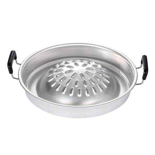 kowaku Thailändische koreanische, Barbecue-Grillaufsatz, Camping- für Shabu-Gemüse, Ei, Fleisch, Knoblauch, Koreanisches Kochgeschirr, 30CM von kowaku