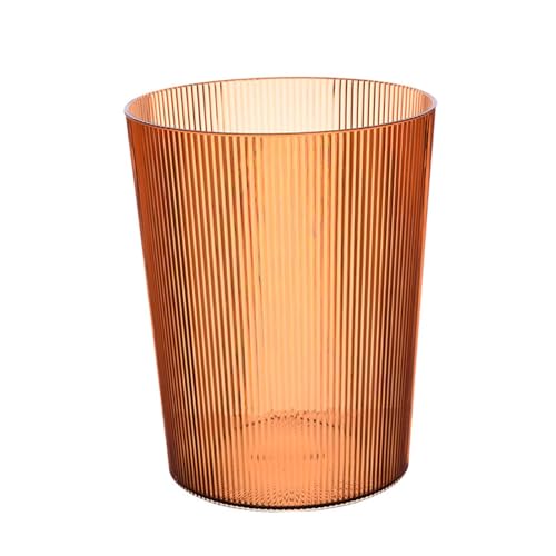 kowaku Tierisches Design Abfalleimer, Eleganter Mülleimer Ohne Deckel, Praktischer Papierkorb für Zuhause, Orange von kowaku