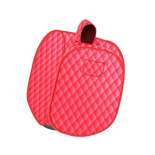 kowaku Tragbare Heim-Dampfsauna Zusammenklappbar Indoor SPA Dampfsauna Zelte mit Haube für Home SPA Salon 1 Person Ganzkörperdampf, Rot kowaku Tragbare Heim-Dampfsauna Zusammenklappbar Indoor SPA Dampfsauna Zelte mit Haube für Home SPA Salon 1 Person Ganzkörperdampf, Rot von kowaku
