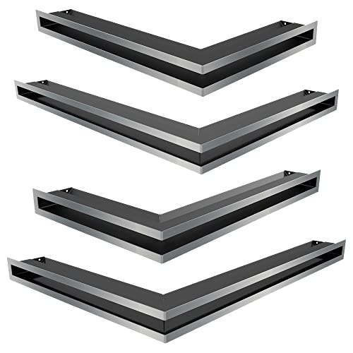 KRATKI Luft Lüftungsgitter für Kamine rechter Eckrost mit verdecktem Lufteinlass 45 Grad pulverbeschichteter Stahl 40x80x9cm Sand KRATKI Luft Lüftungsgitter für Kamine rechter Eckrost mit verdecktem Lufteinlass 45 Grad pulverbeschichteter Stahl 40x80x9cm Sand von kratki