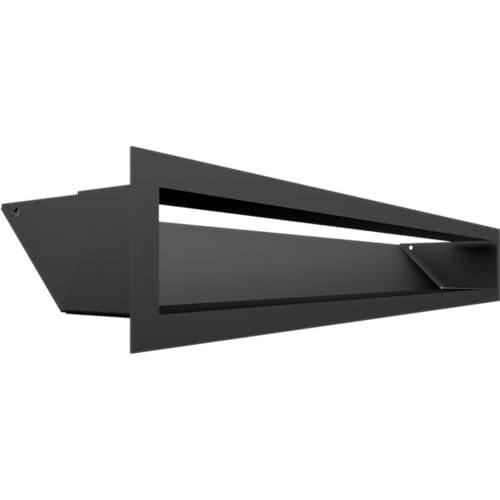 Lüftungsgitter LUFT 9x60 schwarz Slim Lüftungsgitter LUFT 9x60 schwarz Slim von kratki