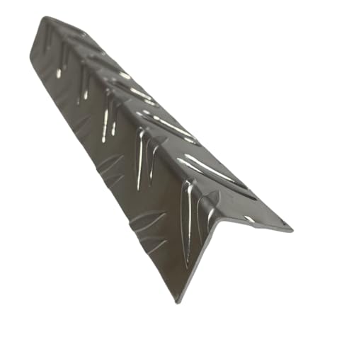 Aluminium Profil, 1500mm Aluwinkel 100x95 mm Schenkelinnenmaß aus Alu Riffelblech Duett 1,5/2,0 mm stark Aluminium L Profil,Winkelprofil Riffelblech 1,5 Meter lang von kreativ-bauen