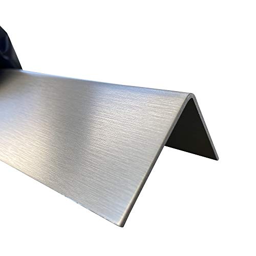 Edelstahl Kantenschutz 2500mm 35x20 mm K240 geschliffen V2A 0,8mm stark Kantenschutzblech Kantenschutz,kreativ bauen 250cm Eckschiene L-Profil Schenkel 3,5x2cm Edelstahl Kantenschutz 2500mm 35x20 mm K240 geschliffen V2A 0,8mm stark Kantenschutzblech Kantenschutz,kreativ bauen 250cm Eckschiene L-Profil Schenkel 3,5x2cm von kreativ bauen