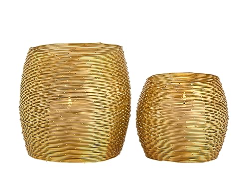 Kerzenständer Set 2-teilig Teelichthalter Windlichter Paris Gold o. Silber Kerzenhalter - Gold Kerzenständer Set 2-teilig Teelichthalter Windlichter Paris Gold o. Silber Kerzenhalter - Gold von kreatives Wohnen