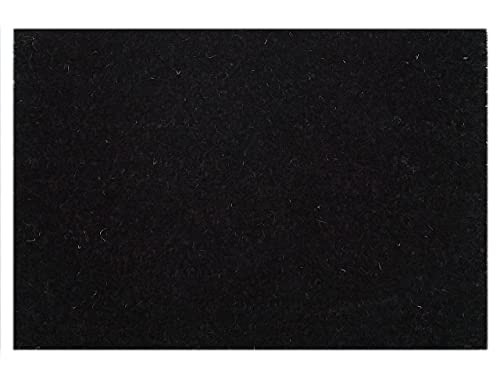 kreatives Wohnen Kokosmatte Schmutzfangmatte Fußmatte Fußabtreter einfarbig für Haustür 3 Farben 80 x 100 cm schwarz Türvorleger kreatives Wohnen Kokosmatte Schmutzfangmatte Fußmatte Fußabtreter einfarbig für Haustür 3 Farben 80 x 100 cm schwarz Türvorleger von kreatives Wohnen