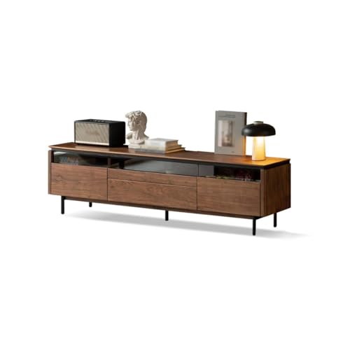 ksjdieunf Kabinett 200cm Massivholz Walnussfarbener Bauernhaus Wohnzimmer Aufbewahrungsschrank, Rustikales Retro Unterhaltungsmöbel Geeignet für Hotel, Ferienwohnung, usw Moderner TV-Schrank ksjdieunf Kabinett 200cm Massivholz Walnussfarbener Bauernhaus Wohnzimmer Aufbewahrungsschrank, Rustikales Retro Unterhaltungsmöbel Geeignet für Hotel, Ferienwohnung, usw Moderner TV-Schrank von ksjdieunf