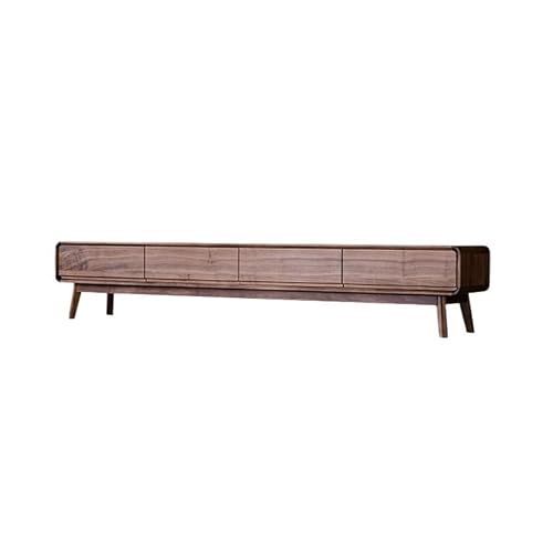 ksjdieunf Kabinett 220 x 40 cm Walnuss-Home-Entertainment-Center, moderner Wohnzimmer-Standtisch, einfache Aufbewahrungsmöbel Moderner TV-Schrank von ksjdieunf