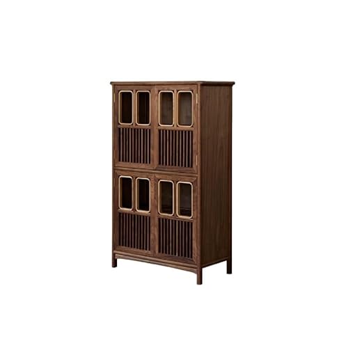 ksjdieunf Küchenvorratsschrank 80x38x126cm Chinesischer Nussbaum-Eingangs-Aufbewahrungstisch, Massivholz-Wohnzimmer-Sofa-Seitenschrank, Teestube-Antikes Regal Buffetschrank Mit Stauraum ksjdieunf Küchenvorratsschrank 80x38x126cm Chinesischer Nussbaum-Eingangs-Aufbewahrungstisch, Massivholz-Wohnzimmer-Sofa-Seitenschrank, Teestube-Antikes Regal Buffetschrank Mit Stauraum von ksjdieunf