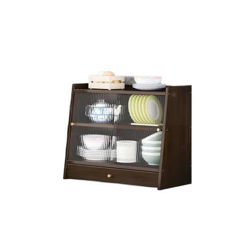 ksjdieunf Küchenvorratsschrank Desktop Sideboard küche Schrank Japanischen Haushalt lagerung Schrank Tasse Geschirr lagerung Schrank Tee-Set Rack Buffetschrank Mit Stauraum von ksjdieunf