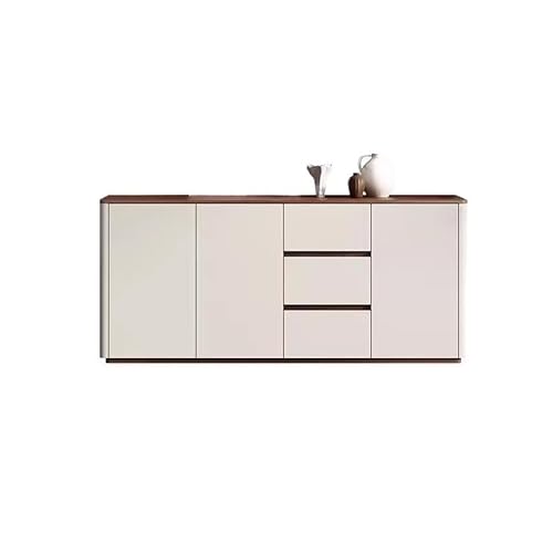 ksjdieunf Küchenvorratsschrank Wandschrank aus Massivholz, einfacher Eingangsschrank for Zuhause Buffetschrank Mit Stauraum von ksjdieunf