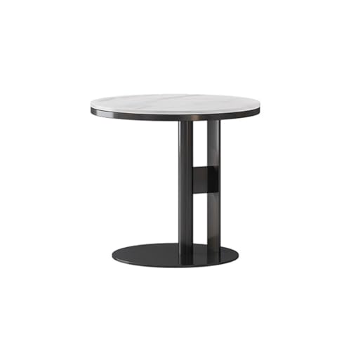 ksjdieunf Schlafzimmermöbel Italienischer Sofa-Beistelltisch, Rock Plate-Ecktisch, Wohnzimmer, nordischer, einfacher, runder, Kleiner Beistelltisch, Nachttisch Beistelltische Schlafzimmer von ksjdieunf