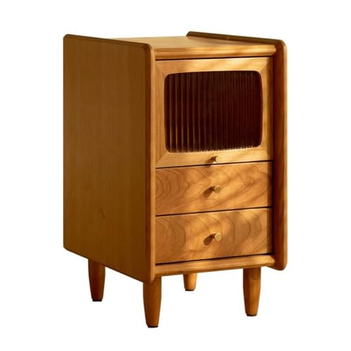 ksjdieunf Schlafzimmermöbel Retro-Nachttisch im nordischen Stil, Kleiner Möbelschrank japanischen, schmaler Schrank, Sofa-Beistelltisch Beistelltische Schlafzimmer von ksjdieunf