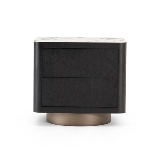 ksjdieunf Schlafzimmermöbel Rock Board Nachttisch Rauchfarbe Nordic Schlafzimmer Lagerschrank Wohnzimmer Sofa Beistelltisch Beistelltische Schlafzimmer von ksjdieunf