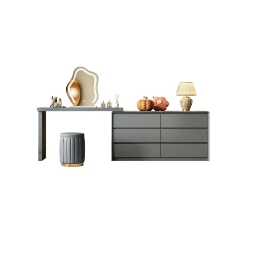 ksjdieunf Schminktisch Schminktisch aus Holz mit Schrank, moderner Schlafzimmer-TV-Aufbewahrungsschrank Waschtisch Zum Anziehen ksjdieunf Schminktisch Schminktisch aus Holz mit Schrank, moderner Schlafzimmer-TV-Aufbewahrungsschrank Waschtisch Zum Anziehen von ksjdieunf