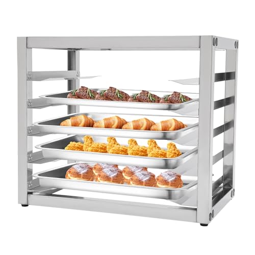 ksxnkhk 5-Pfannen-Gestell, Wandmontiertes Brötchen-Backblech-Gestell, Edelstahl, Handelsqualität für Bäckereien, Restaurants, Heimküche, 21 x 13 x 18 Zoll ksxnkhk 5-Pfannen-Gestell, Wandmontiertes Brötchen-Backblech-Gestell, Edelstahl, Handelsqualität für Bäckereien, Restaurants, Heimküche, 21 x 13 x 18 Zoll von ksxnkhk