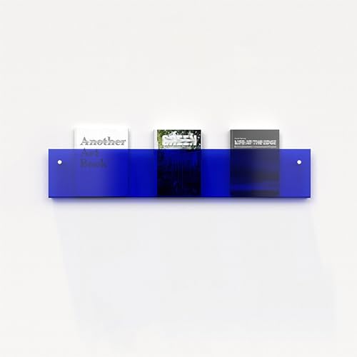 ksxnkhk An der Wand montierter Zeitschriftenständer aus Acryl für das Badezimmer, Prospekthalter, Buchständer, Schallplatten-Organizer, Zeitungsregal für das Kinderzimmer für Papiernotizbü ksxnkhk An der Wand montierter Zeitschriftenständer aus Acryl für das Badezimmer, Prospekthalter, Buchständer, Schallplatten-Organizer, Zeitungsregal für das Kinderzimmer für Papiernotizbü von ksxnkhk