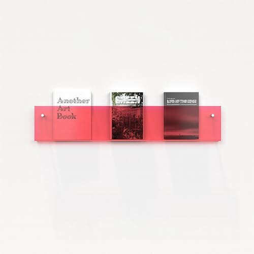 ksxnkhk An der Wand montierter Zeitschriftenständer aus Acryl für das Badezimmer, Prospekthalter, Buchständer, Schallplatten-Organizer, Zeitungsregal für das Kinderzimmer für Papiernotizbü ksxnkhk An der Wand montierter Zeitschriftenständer aus Acryl für das Badezimmer, Prospekthalter, Buchständer, Schallplatten-Organizer, Zeitungsregal für das Kinderzimmer für Papiernotizbü von ksxnkhk