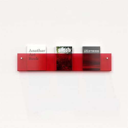 ksxnkhk An der Wand montierter Zeitschriftenständer aus Acryl für das Badezimmer, Prospekthalter, Buchständer, Schallplatten-Organizer, Zeitungsregal für das Kinderzimmer für Papiernotizbü ksxnkhk An der Wand montierter Zeitschriftenständer aus Acryl für das Badezimmer, Prospekthalter, Buchständer, Schallplatten-Organizer, Zeitungsregal für das Kinderzimmer für Papiernotizbü von ksxnkhk