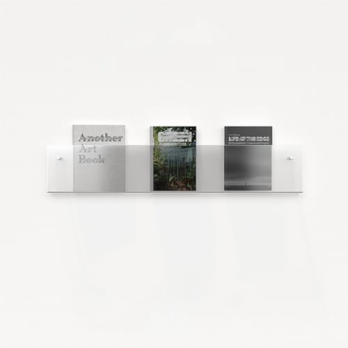 ksxnkhk An der Wand montierter Zeitschriftenständer aus Acryl für das Badezimmer, Prospekthalter, Buchständer, Schallplatten-Organizer, Zeitungsregal für das Kinderzimmer für Papiernotizbü ksxnkhk An der Wand montierter Zeitschriftenständer aus Acryl für das Badezimmer, Prospekthalter, Buchständer, Schallplatten-Organizer, Zeitungsregal für das Kinderzimmer für Papiernotizbü von ksxnkhk