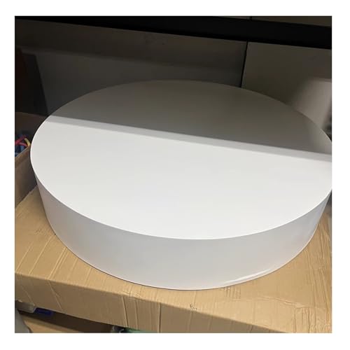 ksxnkhk Espositore Rotondo Con piedistallo - Piattaforma cilindrica Bianca per negozio di Abiti da sposa, vetrina per Collezioni, espositore per manichini, accessori per la fotografia, dec ksxnkhk Espositore Rotondo Con piedistallo - Piattaforma cilindrica Bianca per negozio di Abiti da sposa, vetrina per Collezioni, espositore per manichini, accessori per la fotografia, dec von ksxnkhk