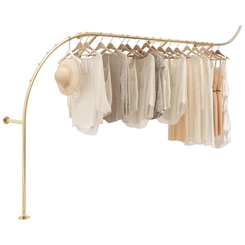 ksxnkhk Espositore creativo per Boutique - Espositore per Abiti moderno Color ORO, Organizzatore per riporre indumenti commerciali in Metallo da parete, Forniture per decorazioni, 350 cm ksxnkhk Espositore creativo per Boutique - Espositore per Abiti moderno Color ORO, Organizzatore per riporre indumenti commerciali in Metallo da parete, Forniture per decorazioni, 350 cm von ksxnkhk
