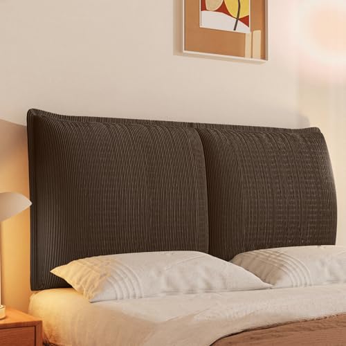 ksxnkhk Kopfteil mit Kissen, Twin XL, Schlafsaalbett – Cordstoff mit Reißverschluss, weich und gemütlich für Zimmer/Schlafzimmer, einfach anzubringen und abzunehmen, maschinenwaschbar ksxnkhk Kopfteil mit Kissen, Twin XL, Schlafsaalbett – Cordstoff mit Reißverschluss, weich und gemütlich für Zimmer/Schlafzimmer, einfach anzubringen und abzunehmen, maschinenwaschbar von ksxnkhk