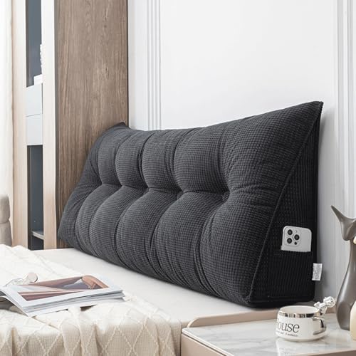 ksxnkhk Kopfteil mit Kissen, Twin XL, Schlafsaalbett – Maissamt mit Reißverschluss, bequem für Zimmer/Schlafzimmer, einfache Installation und Entfernung ksxnkhk Kopfteil mit Kissen, Twin XL, Schlafsaalbett – Maissamt mit Reißverschluss, bequem für Zimmer/Schlafzimmer, einfache Installation und Entfernung von ksxnkhk