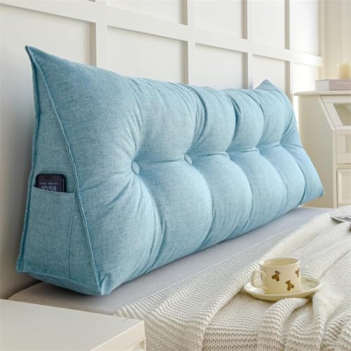ksxnkhk Kopfteile für Betten Lendenkissen für Bett, Lesekissen, Rückenlehne, dreieckiges Keil-Kopfteil, Nackenrolle, Stützkissen, C, 60 x 50 x 20 cm von ksxnkhk