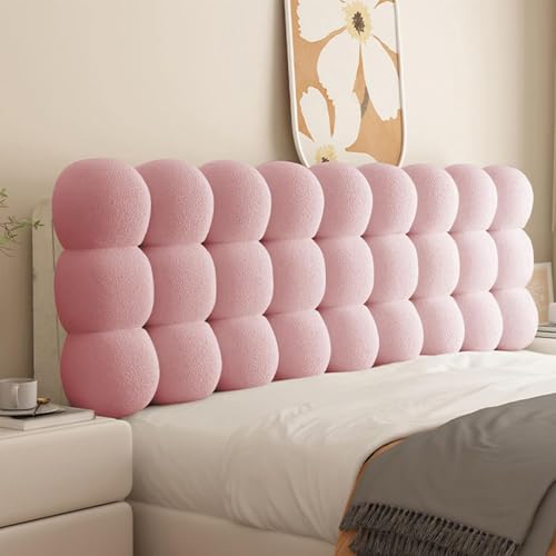 ksxnkhk Kopfteilkissen, Gepolsterte Wandpaneele, An Der Wand Montiertes Kopfteil, Stützpolsterkissen, Zum Sitzen Im Bett, Lesen Und Ausruhen, Schlafzimmer, Wohnzimmer,M,53in*24in von ksxnkhk