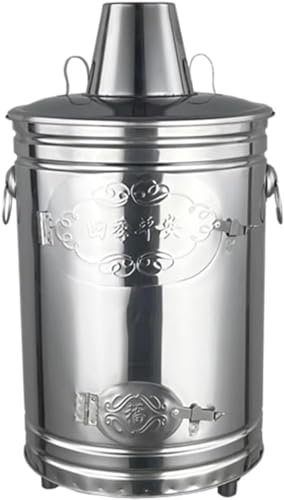 ksxnkhk Metall-Verbrennungsfass, tragbares Garten-Verbrennungsfass mit Feuerhaken und Halterung, ideal zum Verbrennen von Müll, Blättern, Abfall, Schutt und Papier (Größe: 31 x 31,57 cm) von ksxnkhk