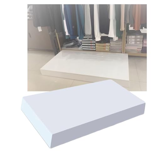 ksxnkhk Piedistalli quadrati, zoccoli per banconi di negozi di Abbigliamento, zoccoli per espositori di negozi di Abiti da sposa per la Collezione di oggetti di Scena per matrimoni (Bianco ksxnkhk Piedistalli quadrati, zoccoli per banconi di negozi di Abbigliamento, zoccoli per espositori di negozi di Abiti da sposa per la Collezione di oggetti di Scena per matrimoni (Bianco von ksxnkhk
