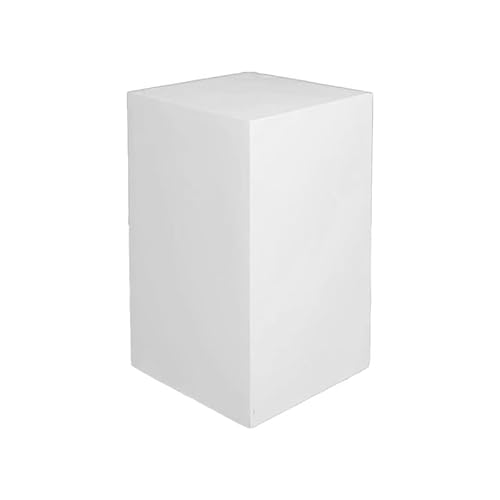 ksxnkhk Piedistallo espositivo Bianco per eventi, pilastri cubici quadrati, decorazioni per matrimoni, Base per oggetti di Scena, tavolo da Dessert e vetrina per sculture (dimensioni: 11,8 ksxnkhk Piedistallo espositivo Bianco per eventi, pilastri cubici quadrati, decorazioni per matrimoni, Base per oggetti di Scena, tavolo da Dessert e vetrina per sculture (dimensioni: 11,8 von ksxnkhk