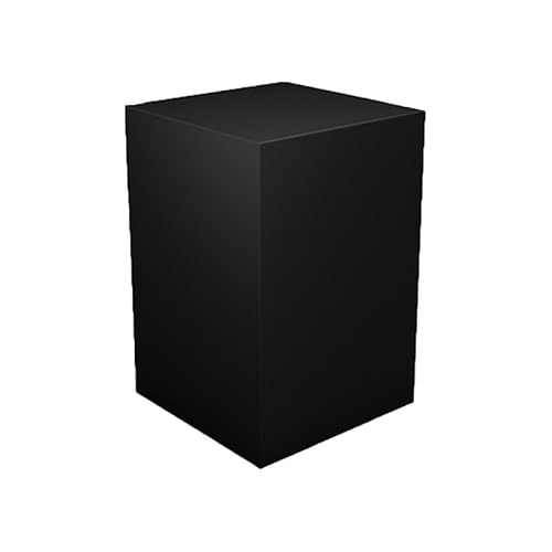 ksxnkhk Piedistallo espositivo Nero per matrimoni e Feste, Base quadrata a Forma di cubo, decorazione per tavolo da Dessert (dimensioni: 15,7" x15,7 x27,6) von ksxnkhk