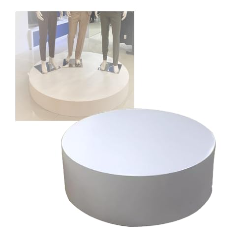 ksxnkhk Piedistallo espositivo Rotondo per decorazioni per eventi, alzate cilindriche per negozi di Abbigliamento, piattaforma per vetrine di modelli per matrimoni, Base per Zoccolo per ca ksxnkhk Piedistallo espositivo Rotondo per decorazioni per eventi, alzate cilindriche per negozi di Abbigliamento, piattaforma per vetrine di modelli per matrimoni, Base per Zoccolo per ca von ksxnkhk