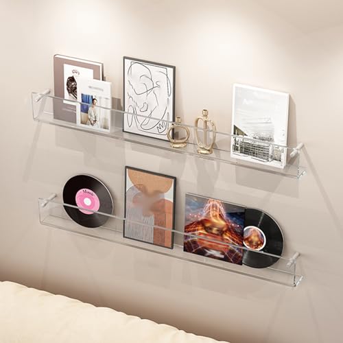 ksxnkhk Transparenter Zeitschriftenhalter aus Acryl, Wandhalterung, Broschürenregale für Büro, Kinderzimmer, Schule, Bücherregal, Organizer, Papierkram-Display, Schallplattenständer (Farbe ksxnkhk Transparenter Zeitschriftenhalter aus Acryl, Wandhalterung, Broschürenregale für Büro, Kinderzimmer, Schule, Bücherregal, Organizer, Papierkram-Display, Schallplattenständer (Farbe von ksxnkhk