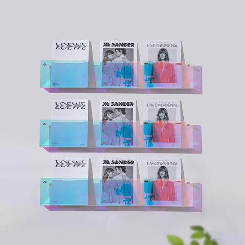 ksxnkhk Wandhalterung für Zeitschriften-Organizer aus Acryl, Zeitungshalter, Bücherregal für Badezimmer, Büro, Schule, Wohnmobil, 3-teiliges Broschürenständer-Aufbewahrungsregal (Farbe: Da ksxnkhk Wandhalterung für Zeitschriften-Organizer aus Acryl, Zeitungshalter, Bücherregal für Badezimmer, Büro, Schule, Wohnmobil, 3-teiliges Broschürenständer-Aufbewahrungsregal (Farbe: Da von ksxnkhk