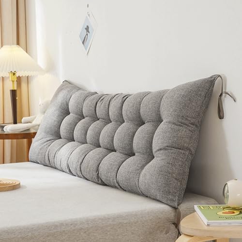 ksxnkhk Wasserdichtes Kopfteilkissen mit Riemen, großes Nackenrollen-Positionierungsstützkissen, Queen-Keil-College-Rückenlehne, dreieckige Kissen ksxnkhk Wasserdichtes Kopfteilkissen mit Riemen, großes Nackenrollen-Positionierungsstützkissen, Queen-Keil-College-Rückenlehne, dreieckige Kissen von ksxnkhk