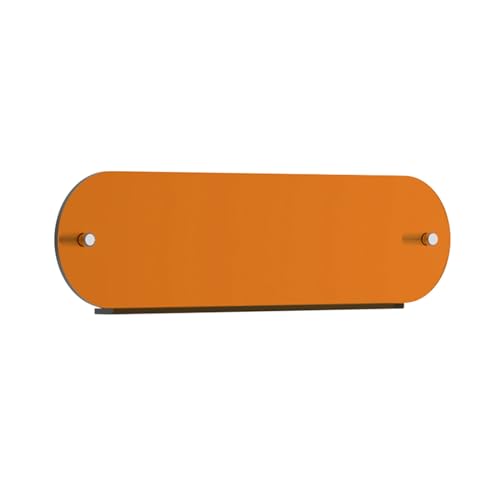 ksxnkhk Zeitschriftenhalter aus Acryl, Blau, Orange, Klar, Schwarz, Broschürenständer, Wandhalterung für Badezimmer, Büro, Wohnmobil, Hängeregal für Schallplatten, Aktenablage (Farbe: Oran ksxnkhk Zeitschriftenhalter aus Acryl, Blau, Orange, Klar, Schwarz, Broschürenständer, Wandhalterung für Badezimmer, Büro, Wohnmobil, Hängeregal für Schallplatten, Aktenablage (Farbe: Oran von ksxnkhk