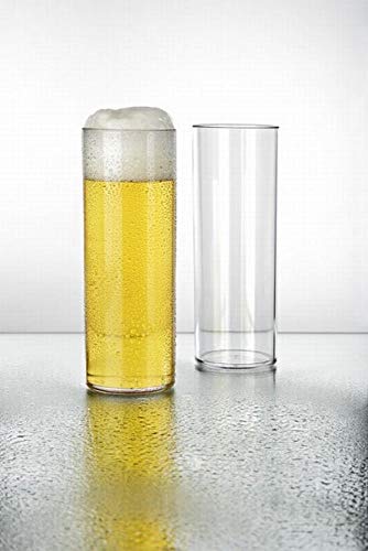 kubacup Kölschglas / Kölschstange 0,2l, 6 Stück, Kunststoff Mehrwegbecher aus Polycarbonat von kubacup