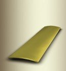 Wölbschiene Übergangsschiene, Übergangsprofil Selbsklebend Messing poliert 90 cm, 1 Stück 30mm breite Wölbschiene Übergangsschiene, Übergangsprofil Selbsklebend Messing poliert 90 cm, 1 Stück 30mm breite von küberit