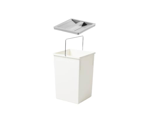 Hailo Inneneimer 1045119 | Abfalleimer 15 Liter mit Deckel | in den Maßen 220 x 230 x 350 mm | Weiß Hailo Inneneimer 1045119 | Abfalleimer 15 Liter mit Deckel | in den Maßen 220 x 230 x 350 mm | Weiß von kuekom